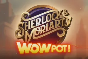 Sherlock & Moriarty WOWPOT! Slot Oyunları Görseli